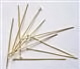Gold Headpins 3.5cm